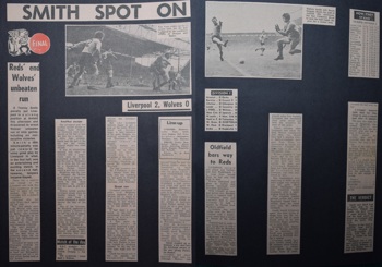 Press report from Adrian Killen's scrapbook